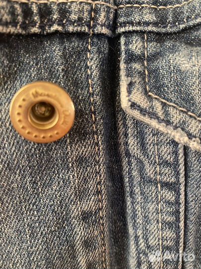 Джинсовая куртка женская massimo dutti