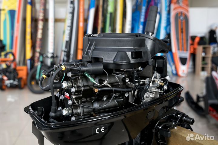 Лодочный мотор HDX T 9.9 BMS витрина