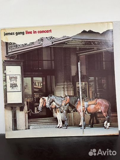 James Gang Live in concert 1971 Germany винил