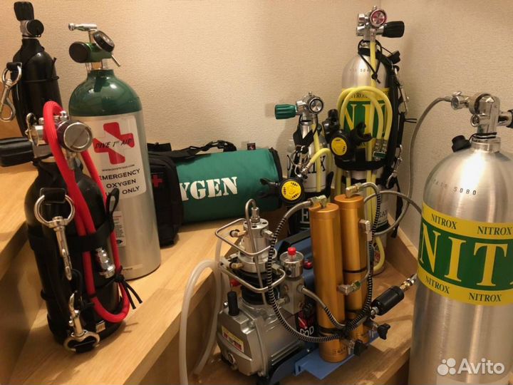 Компрессор для дайвинга высокого давления Reef pcp