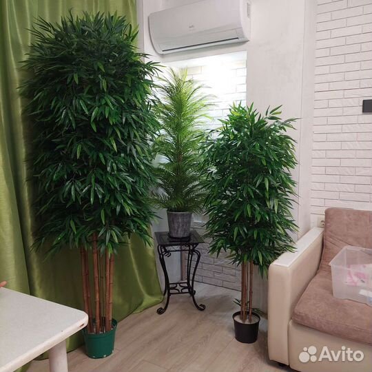 Искусственное дерево. Бамбук в ассортименте