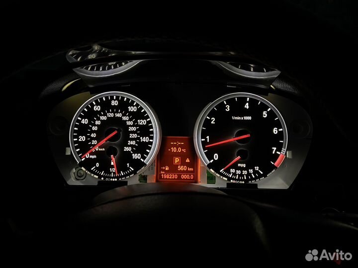 Пересвет приборной панели