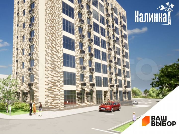 3-к. квартира, 63,5 м², 6/9 эт.