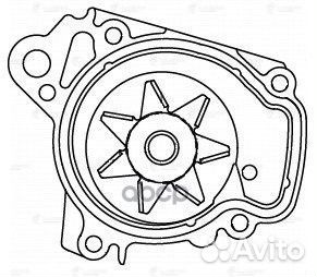 Насос водяной LWP 2304 luzar
