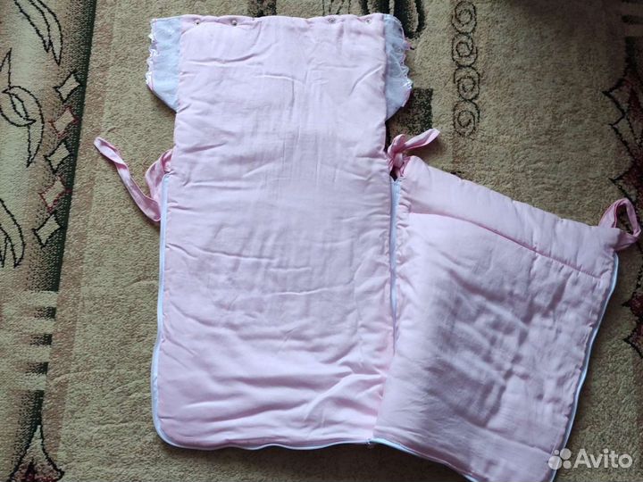 Конверт на выписку для девочки, лето-осень