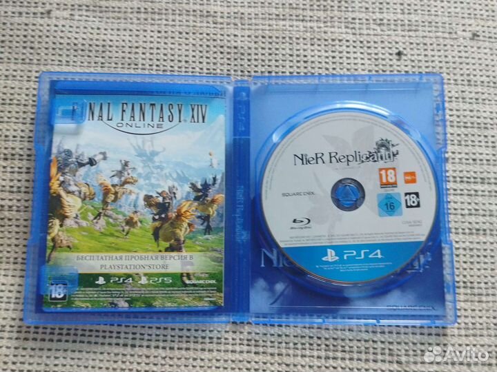 Диск NieR Replicant ps4
