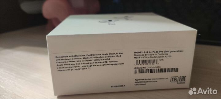 Airpods pro 2 premium с шумоподавлением