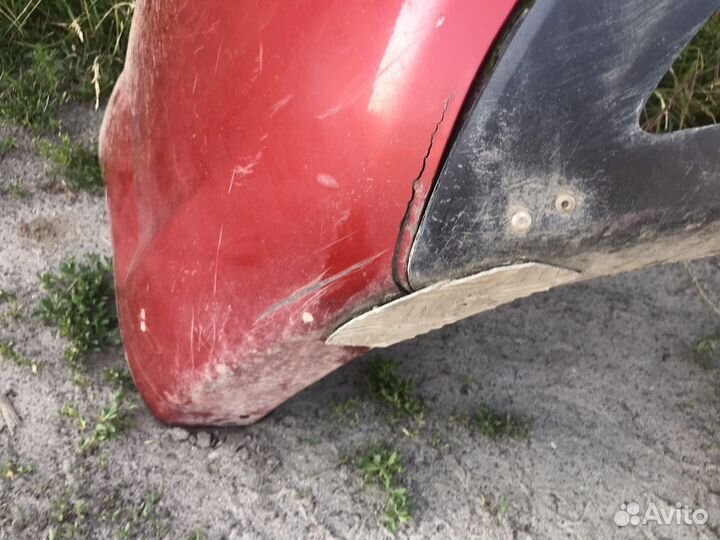 Задний бампер kia rio 2 рестайлинг