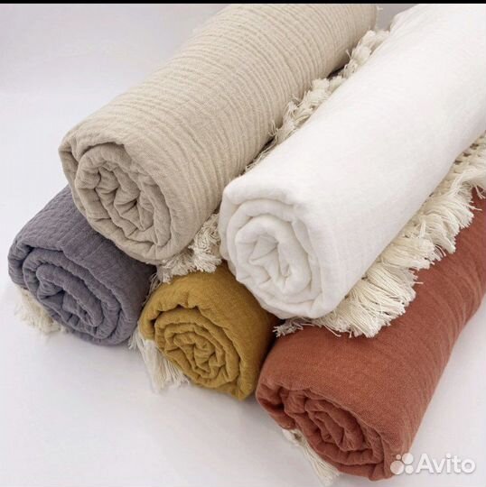 Муслиновый плед для новорожденного