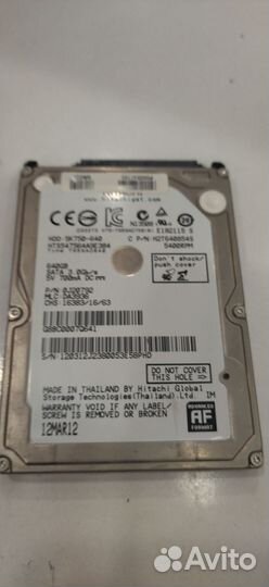 Жесткий диск для ноутбука 640GB