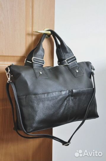 Дорожные/спортивные сумки натуральная кожа