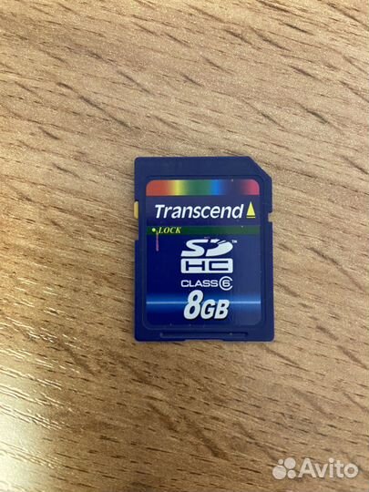 Карта памяти Transcend sdhc 8gb
