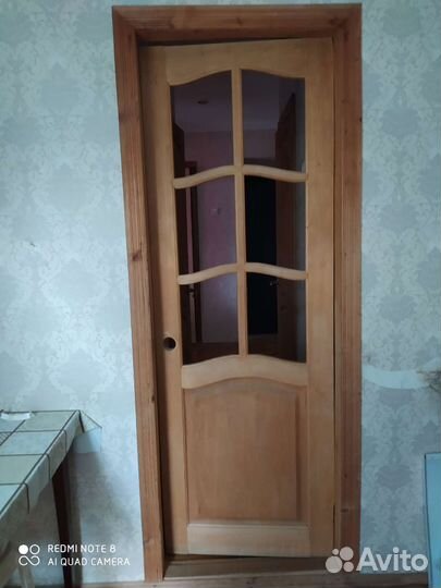 Межкомнатные двери бу деревянные