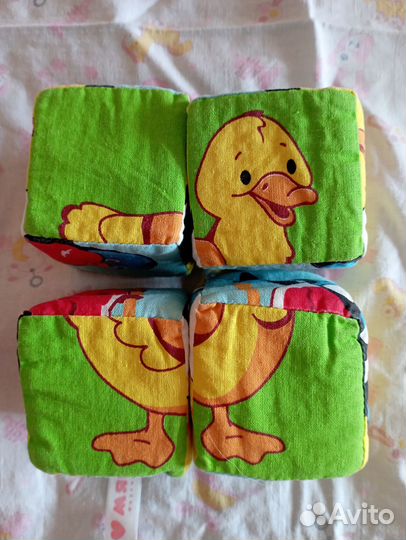 Мягкие кубики 