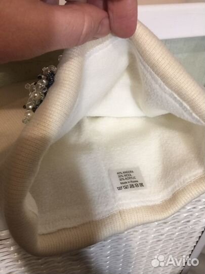 Шапка осенняя новая ручная работа