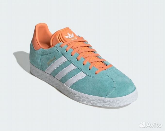 Кроссовки Adidas Gazelle Los Angeles FC, мятный