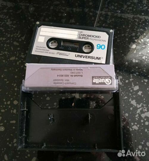 Аудиокассеты хром