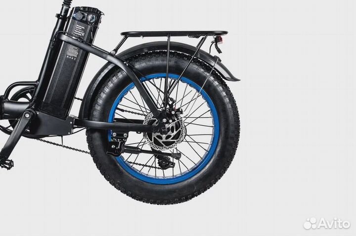 Электровелосипед Minako F11 Blue Wheels NEW