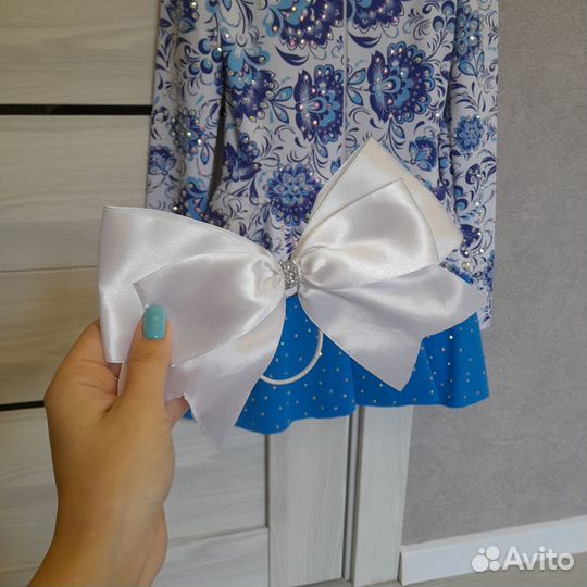 Купальник-платье для танцев/чирлидинга