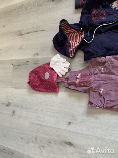 Детские вещи пакетом для девочки 104