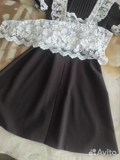 Школьная форма с фартуком