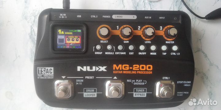 Процессор для гитары NUX MG-200