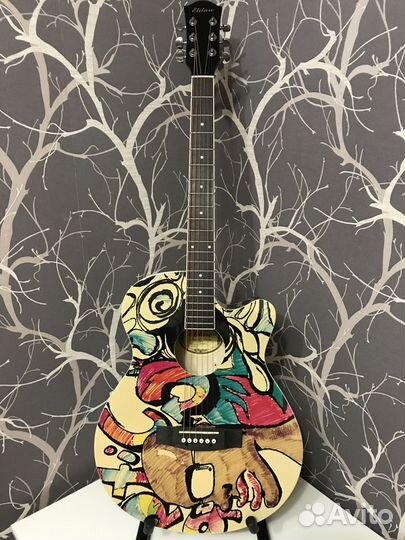 Новая Акустическая гитара Elitaro