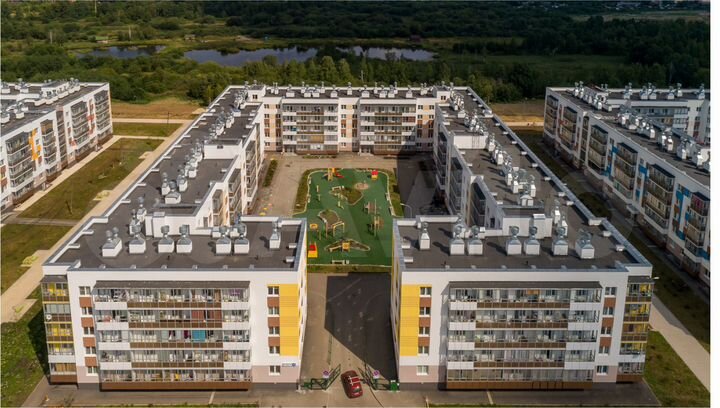 2-к. квартира, 51,4 м², 3/8 эт.