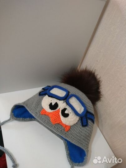 Шапка детская зимняя