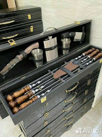 Шампура в кейсе