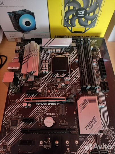 Мат. плата asus Prime Z490-P