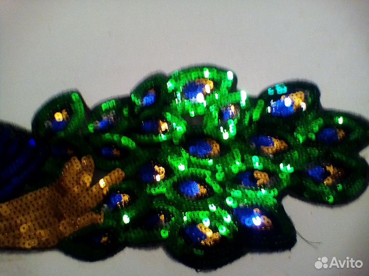 Шикарная,большая нашивка,аппликация