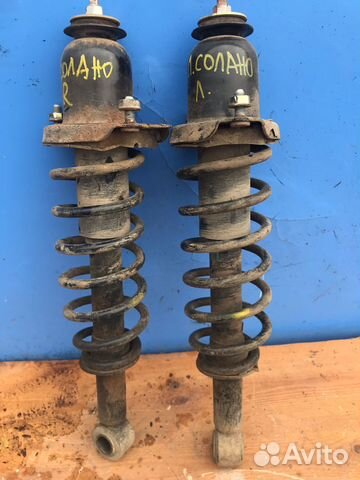 Амортизаторы задние solano/ byd f3