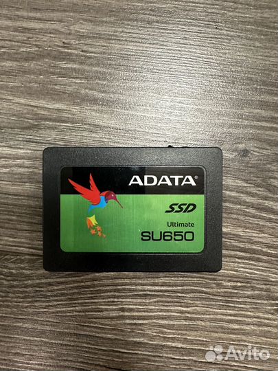 Твердотельный накопитель A-Data SU650 256гб