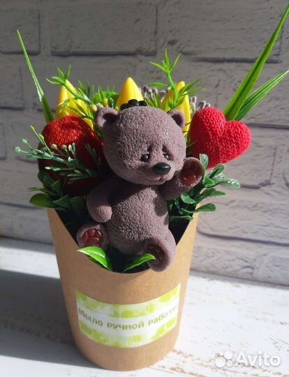 Букет из мыла