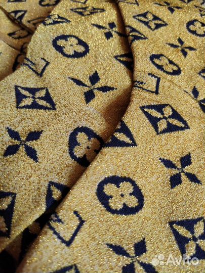 Женские носки Louis Vuitton с люрексом