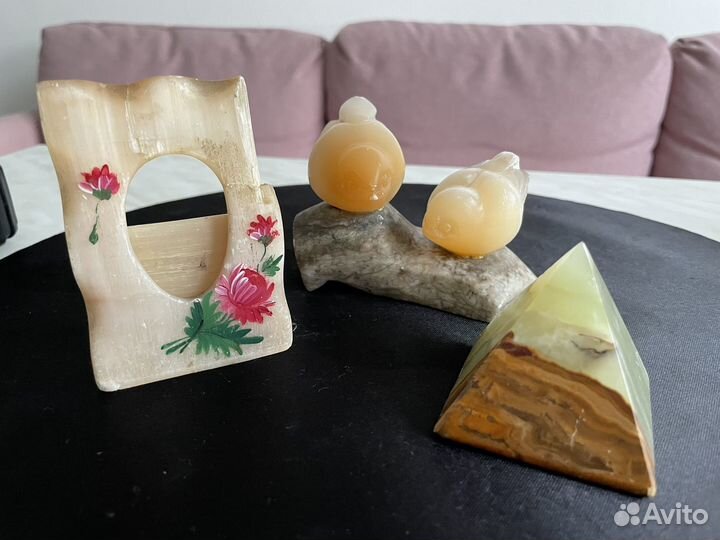 Фигурки из натурального камня СССР