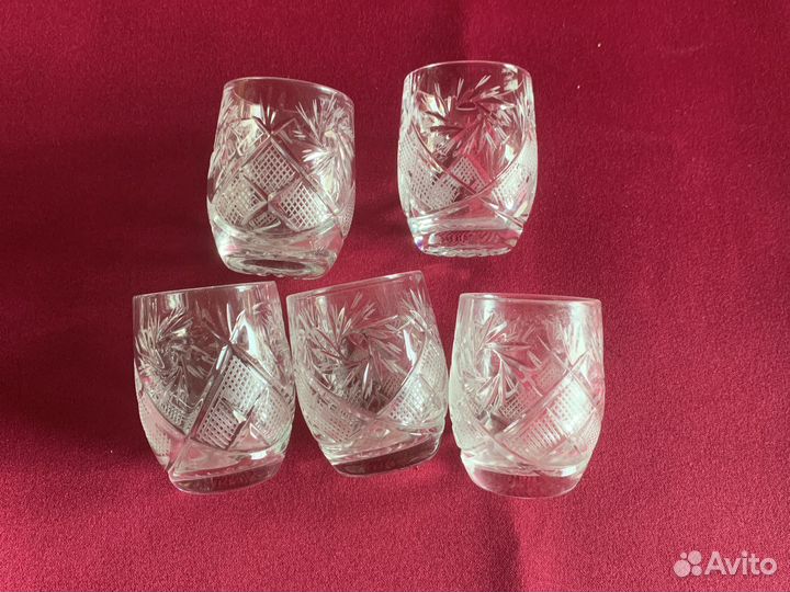 Рюмки хрусталь