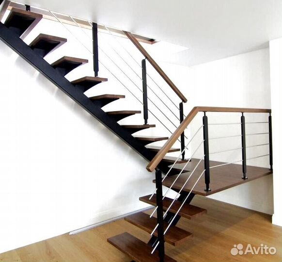 Облицовка бетонных лестниц