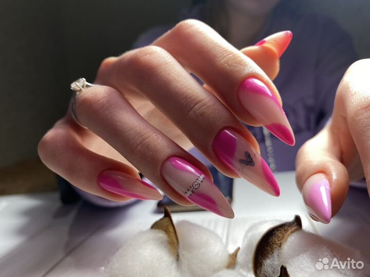 Маникюр с покрытием гель лак