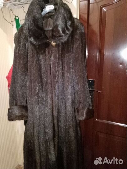 Женская шуба сурок