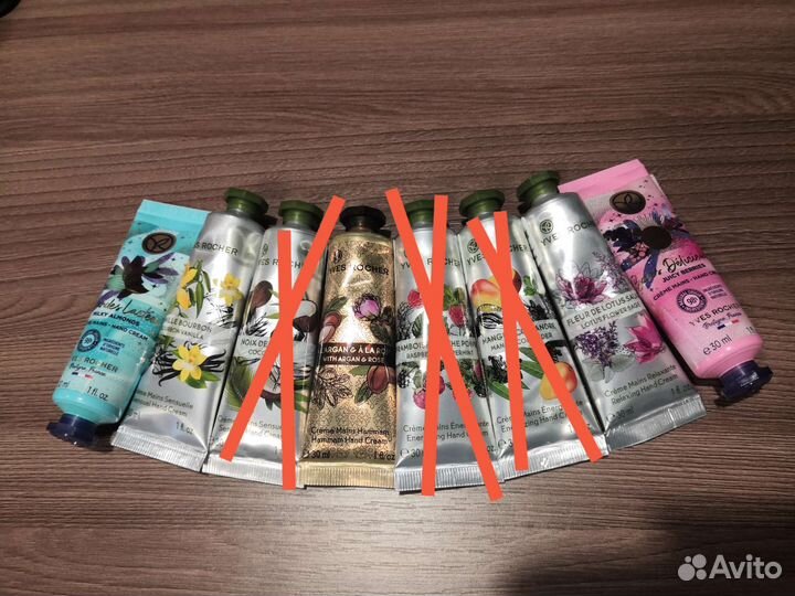 Крем для рук, Бальзам для губ Ив Роше