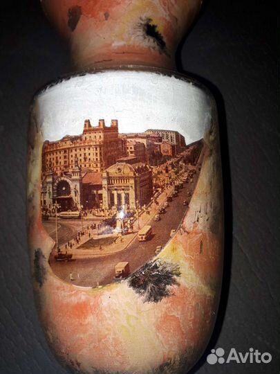 Старинная ваза-кубок