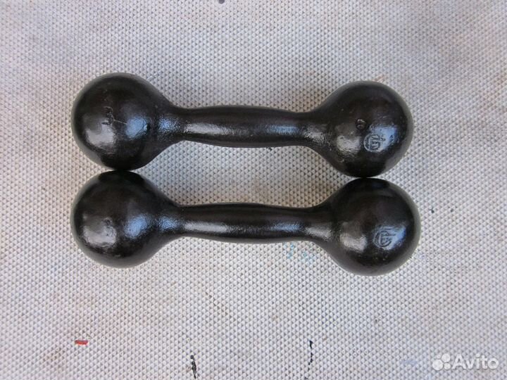 Гантели по 3 кг 2 шт