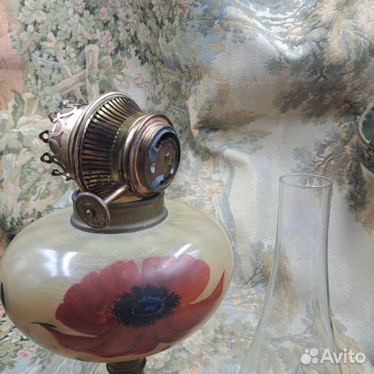 Лампа керосиновая винтажная Бельгия