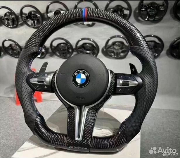 Руль М карбон на BMW