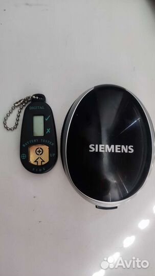 Слуховой аппарат siemens тестер батарей+кейс