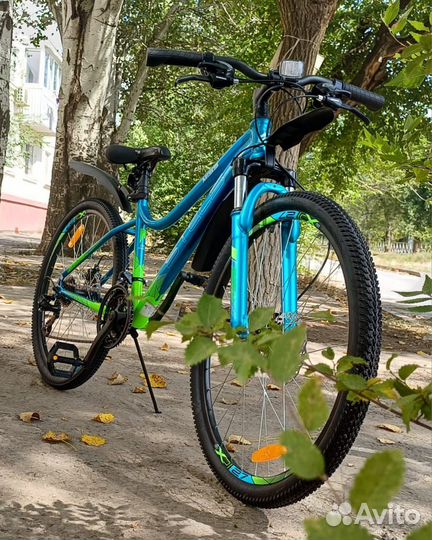 Велосипед Stels Miss 5100 рост 15 морская волна