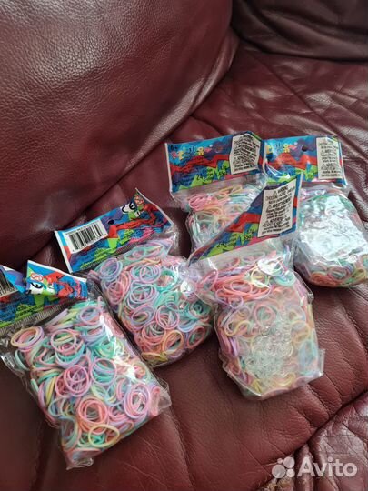 Резинки для девочек, для плетения браслетов