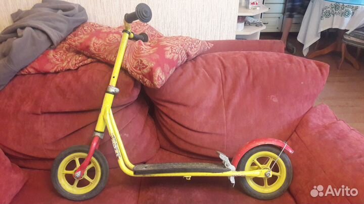 Самокат с большими колесами